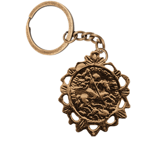 Vintage Bronze St. George and the Dragon Medal