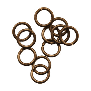 Vintage Bronze Thick Jump Ring Findings