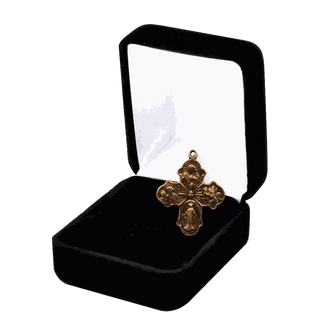 Vintage Bronze Four Way Cross Medal