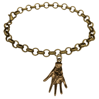 Vintage Bronze Guatemalan Hand Milagro Bracelet