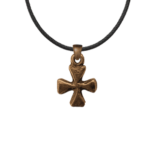 Vintage Bronze Miniature African Cross