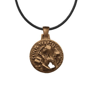 Vintage Bronze St. Teresa of Avila Medal
