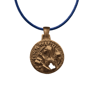Vintage Bronze St. Teresa of Avila Medal