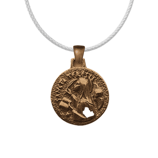 Vintage Bronze St. Teresa of Avila Medal