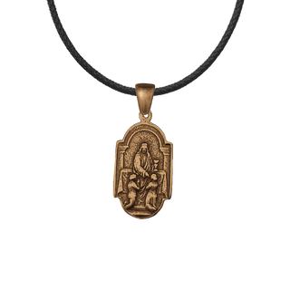 Vintage Bronze Christ First Communion Medal - Medium