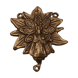 Vintage Bronze Radiant Infant of Prague Rosary Center