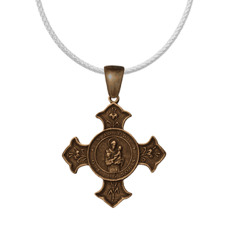 Vintage Bronze St. Anthony of Padua Confraternity Cross