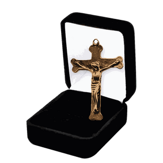Vintage Bronze Spanish Colonial Southwest Crucifix