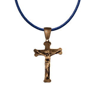 Vintage Bronze Spanish Colonial Southwest Crucifix