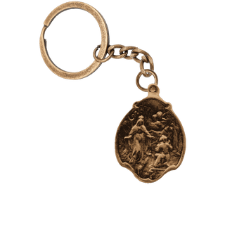 Vintage Bronze Our Lady of Mercy Medal