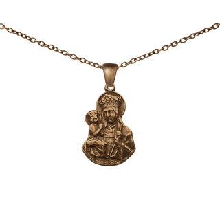 Vintage Bronze St. Anne de Beaupré Shrine Medal