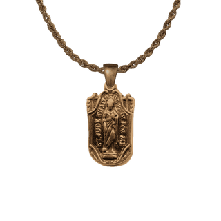 Vintage Bronze St. Jude Medal