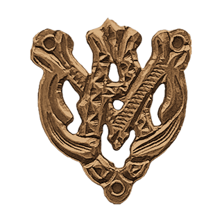Vintage Bronze Ave Maria Monogram Center, Philippines