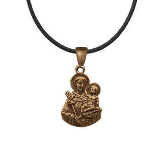 Vintage Bronze Saint Anthony of Padua Spanish Medal