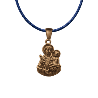 Vintage Bronze Saint Anthony of Padua Spanish Medal