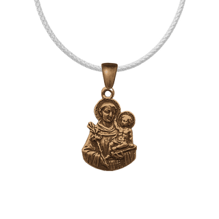 Vintage Bronze Saint Anthony of Padua Spanish Medal