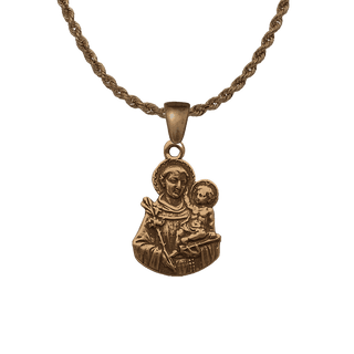 Vintage Bronze Saint Anthony of Padua Spanish Medal