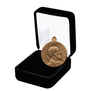 Vintage Bronze St. Joseph Medal