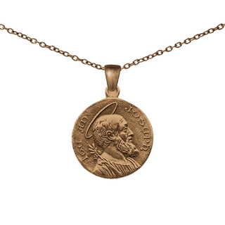 Vintage Bronze St. Joseph Medal