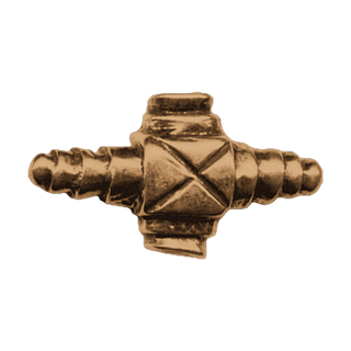 Vintage Bronze Old Credo Cross Rosary Center