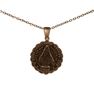 Vintage Bronze Sodality Medal of 1900