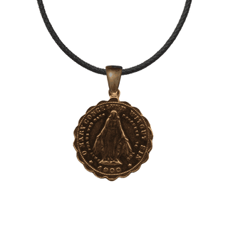 Vintage Bronze Sodality Medal of 1900