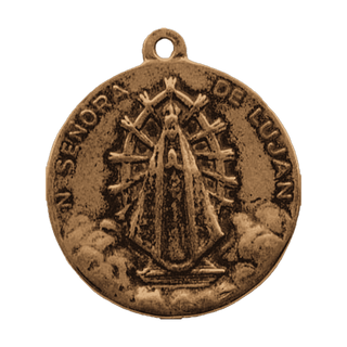 Vintage Bronze Our Lady of Luján Congress Medal, 1934 — reverse