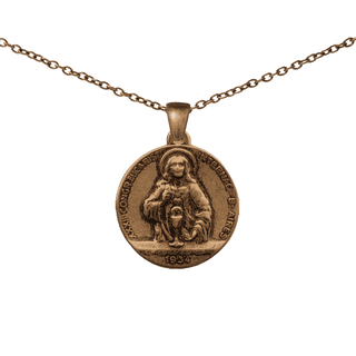 Vintage Bronze Our Lady of Luján Congress Medal, 1934
