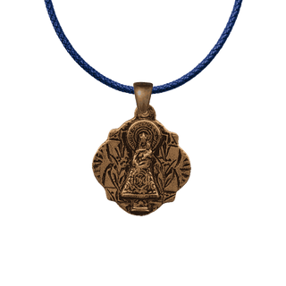 Vintage Bronze Our Lady of the Pillar Medal