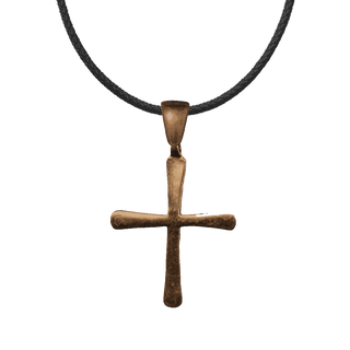 Vintage Bronze Simple Coptic Cross
