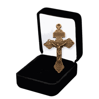 Vintage Bronze Pardon Crucifix