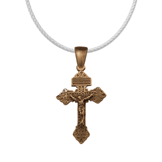 Vintage Bronze Pardon Crucifix