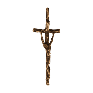 Vintage Bronze El Greco Style Crucifix