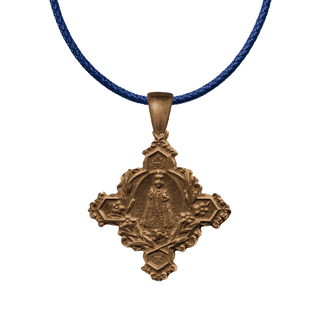 Vintage Bronze Infant of Prague Confraternity Medal
