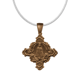 Vintage Bronze Infant of Prague Confraternity Medal