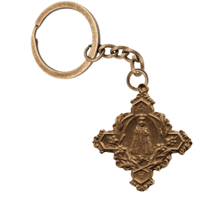 Vintage Bronze Infant of Prague Confraternity Medal