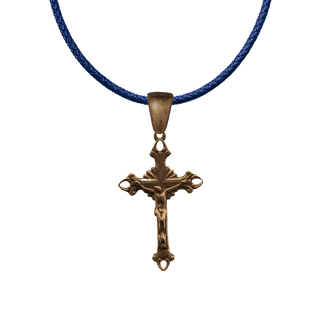 Vintage Bronze Open End Crucifix