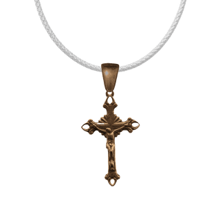 Vintage Bronze Open End Crucifix