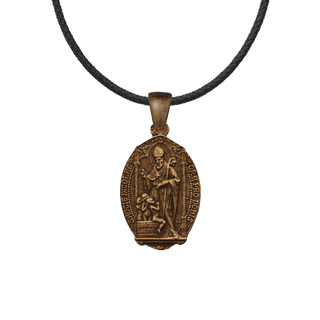 Vintage Bronze St. Nicholas Medal