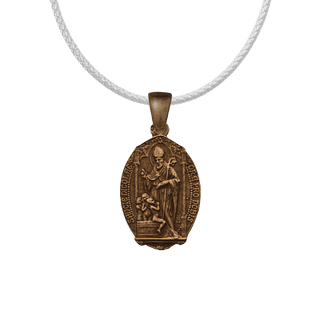 Vintage Bronze St. Nicholas Medal