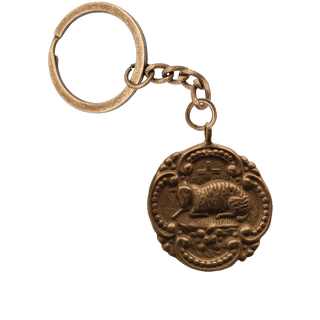 Vintage Bronze Agnus Dei Lamb of God Medal