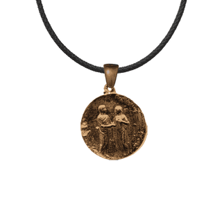 Vintage Bronze Garden of Eden Marriage Medal