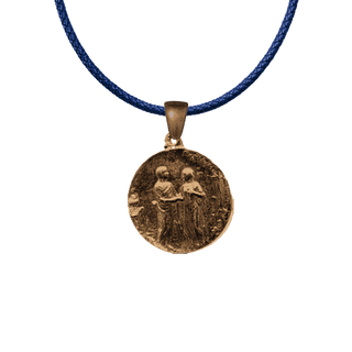 Vintage Bronze Garden of Eden Marriage Medal