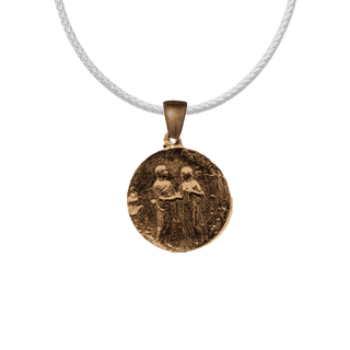Vintage Bronze Garden of Eden Marriage Medal