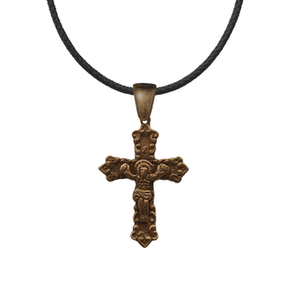 Vintage Bronze Colonial Latin American Crucifix