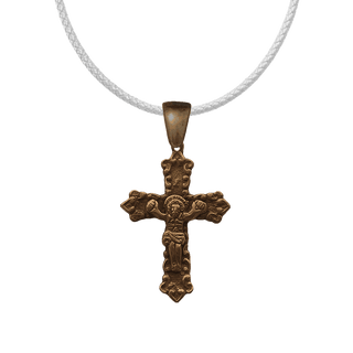 Vintage Bronze Colonial Latin American Crucifix