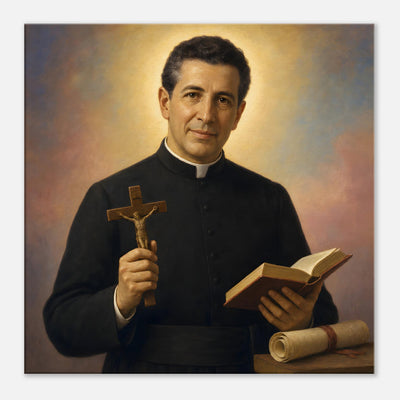 St. Alberto Hurtado - Devotional Canvas