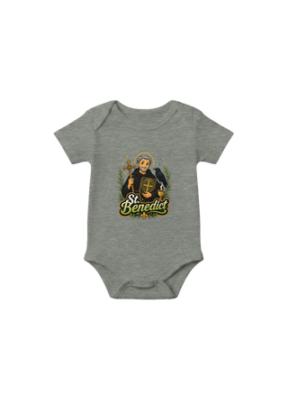 St. Benedict Baby Onesie - view 2