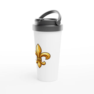 Golden Fleur-de-Lis Travel Mug - view 3