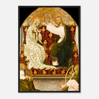 Renaissance Coronation of the Virgin Framed Print - view 17